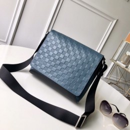 Replica Louis Vuitton Blue Damier Cobalt District PM