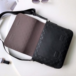 Replica Louis Vuitton Black Damier Graphite District PM