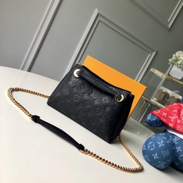 Replica Louis Vuitton Black Embossed Monogram Surene BB