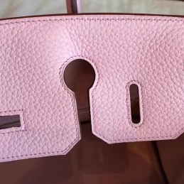 Replica Hermes Pink Birkin 30 Gold Hardware Bag