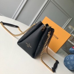 Replica Louis Vuitton Black Embossed Monogram Surene BB
