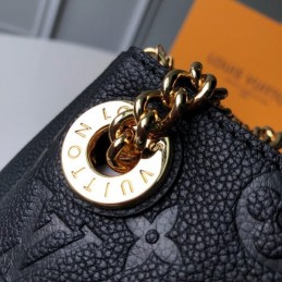 Replica Louis Vuitton Black Embossed Monogram Surene BB