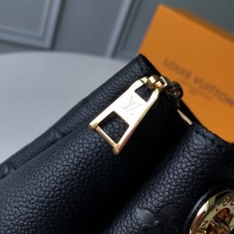 Replica Louis Vuitton Black Embossed Monogram Surene BB