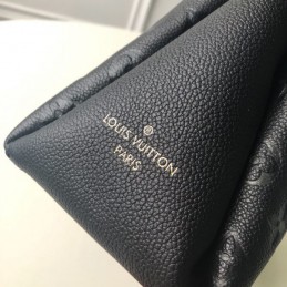 Replica Louis Vuitton Black Embossed Monogram Surene BB