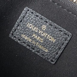 Replica Louis Vuitton Black Embossed Monogram Surene BB