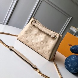 Replica Louis Vuitton Beige Embossed Monogram Surene BB