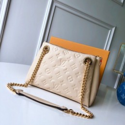 Replica Louis Vuitton Beige Embossed Monogram Surene BB