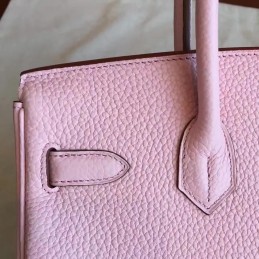 Replica Hermes Pink Birkin 30 Gold Hardware Bag