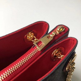 Replica Louis Vuitton Brown Monogram Red Trim Surene BB