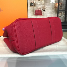 Replica Hermes Red Garden Party 30 Bag