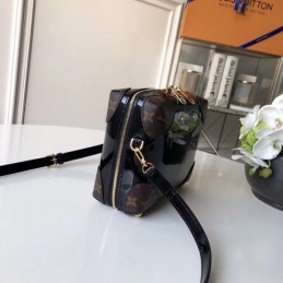 Replica Louis Vuitton Brown Monogram Black Venice
