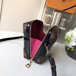 Replica Louis Vuitton Brown Monogram Black Venice