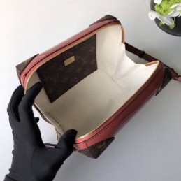 Replica Louis Vuitton Brown Monogram Rose Pink Venice