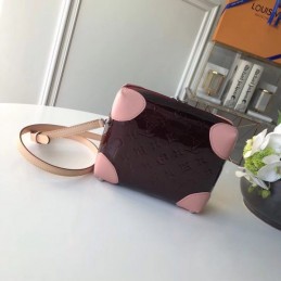 Replica Louis Vuitton Burgundy Monogram Pale Pink Venice