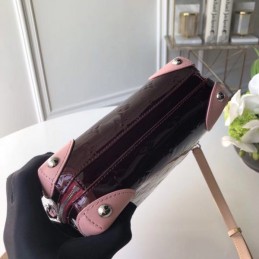 Replica Louis Vuitton Burgundy Monogram Pale Pink Venice