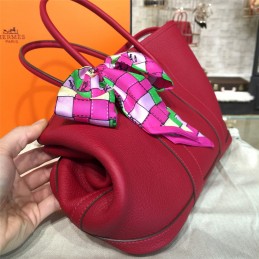 Replica Hermes Red Garden Party 30 Bag