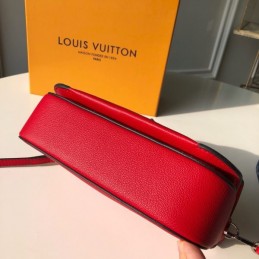 Replica Louis Vuitton Red Embossed Monogram Very Messenger