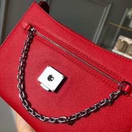 Replica Louis Vuitton Red Embossed Monogram Very Messenger