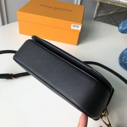 Replica Louis Vuitton Black Embossed Monogram Very Messenger