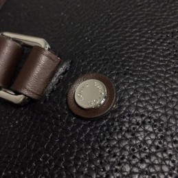 Replica Louis Vuitton Black Mahina Asteria Double Handle Bag