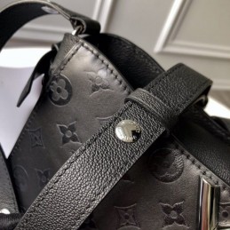 Replica Louis Vuitton Black Mahina Very Hobo Bag
