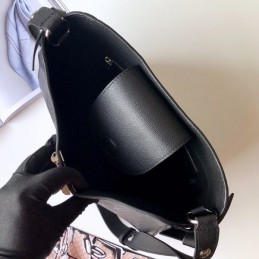 Replica Louis Vuitton Black Mahina Very Hobo Bag