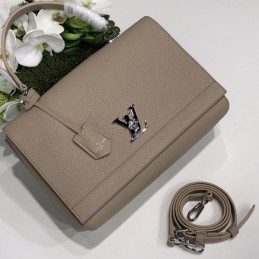 Replica Louis Vuitton Taupe Lockme II