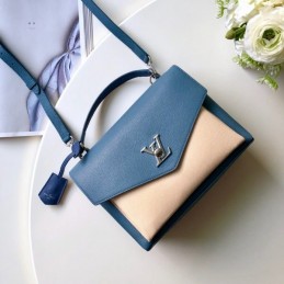Replica Louis Vuitton Blue Ivory MyLockme