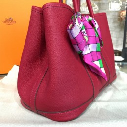 Replica Hermes Red Garden Party 30 Bag