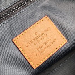Replica Louis Vuitton Gray Monogram Titanium Keepall Bandouliere 50