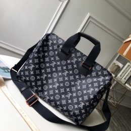 Replica Louis Vuitton Black Monogram Graphic Speedy Bandouliere 40