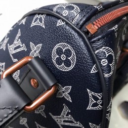 Replica Louis Vuitton Black Monogram Graphic Speedy Bandouliere 40