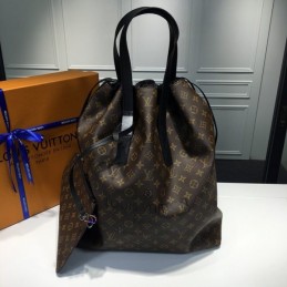 Replica Louis Vuitton Brown Monogram Cabas Light Bag