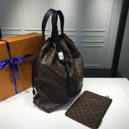 Replica Louis Vuitton Brown Monogram Cabas Light Bag