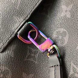 Replica Louis Vuitton Black Monogram Cities Cabas Light Bag