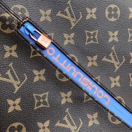 Replica Louis Vuitton Brown Monogram Dark Trim Cabas Light Bag