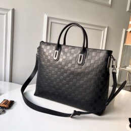 Replica Louis Vuitton Black Damier 7 Days a Week Bag