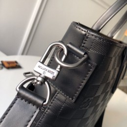 Replica Louis Vuitton Black Damier 7 Days a Week Bag