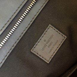 Replica Louis Vuitton Black Damier Tadao Tote