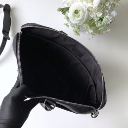 Replica Louis Vuitton Black Leather Oliver Briefcase