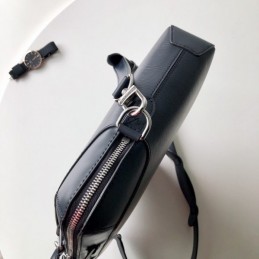 Replica Louis Vuitton Navy Blue Leather Oliver Briefcase
