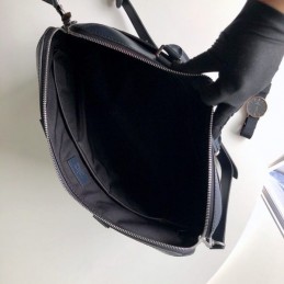 Replica Louis Vuitton Navy Blue Leather Oliver Briefcase
