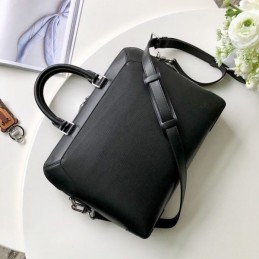 Replica Louis Vuitton Navy Blue Leather Oliver Briefcase