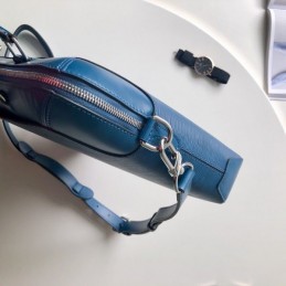 Replica Louis Vuitton Blue Epi Leather Oliver Briefcase