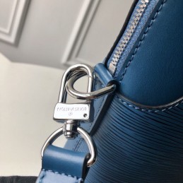 Replica Louis Vuitton Blue Epi Leather Oliver Briefcase