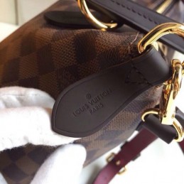 Replica Louis Vuitton Brown Damier Ebene Black Trim Lymington