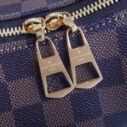 Replica Louis Vuitton Brown Damier Ebene Black Trim Lymington