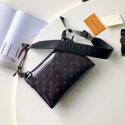 Replica Louis Vuitton Brown Monogram Titanium Messenger