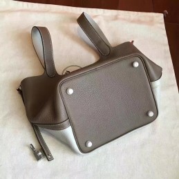 Replica Hermes Taupe Gray Picotin Lock 22 Bag