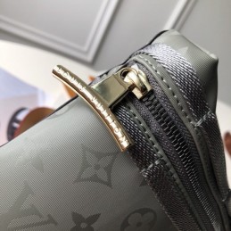 Replica Louis Vuitton Gray Monogram Titanium Messenger